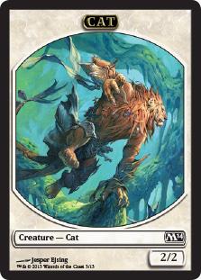 Cat Token (White 2/2)