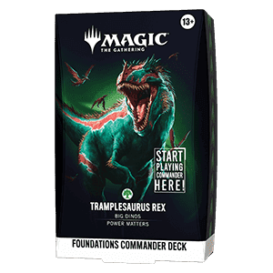 Commander: Foundations: "Tramplesaurus Rex" Commander Deck