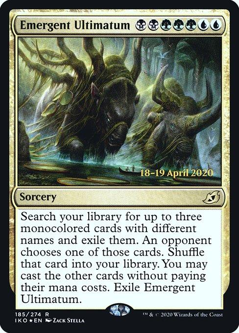 Emergent Ultimatum (V.2)