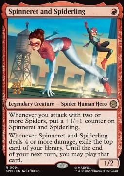 Spinneret and Spiderling