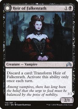 Heir of Falkenrath / Heir to the Night
