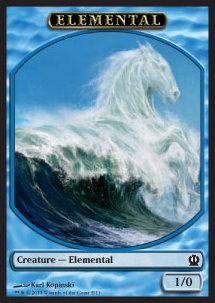Elemental Token (Blue 1/0)