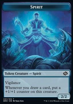 Spirit Token (U 2/2) // Powerstone Token