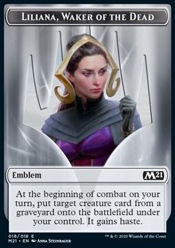 Liliana, Waker of the Dead Emblem