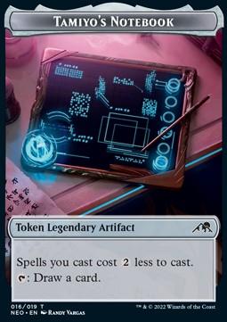 Tamiyo's Notebook Token