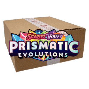 Prismatic Evolutions 10 Elite Trainer Box Case