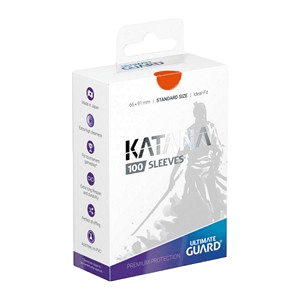 100 Ultimate Guard Katana Sleeves (Orange)