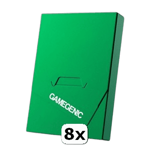 8 Gamegenic Cube Pockets (Green)
