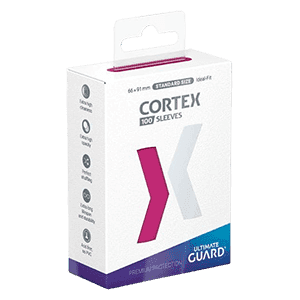 100 Ultimate Guard Cortex Sleeves (Pink)