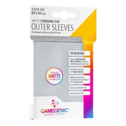 50 Gamegenic Outer Sleeves - Matte