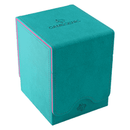 Gamegenic Squire 100+ Deck Box (Teal/Pink)