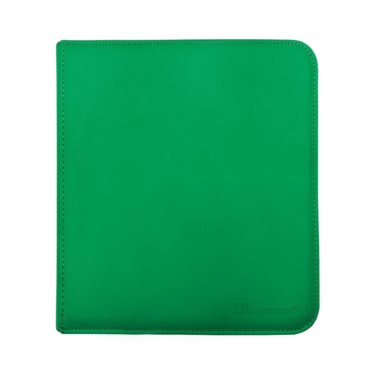 Ultra Pro Vivid Zippered 12-Pocket PRO-Binder (Green)