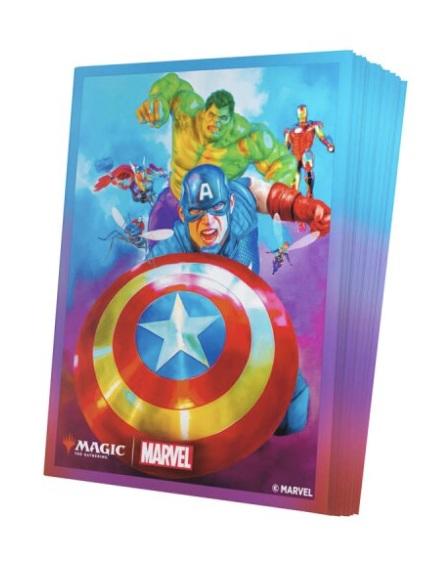 Marvel Super Heroes: "Captain America, Team Leader" Premium Art Sleeves