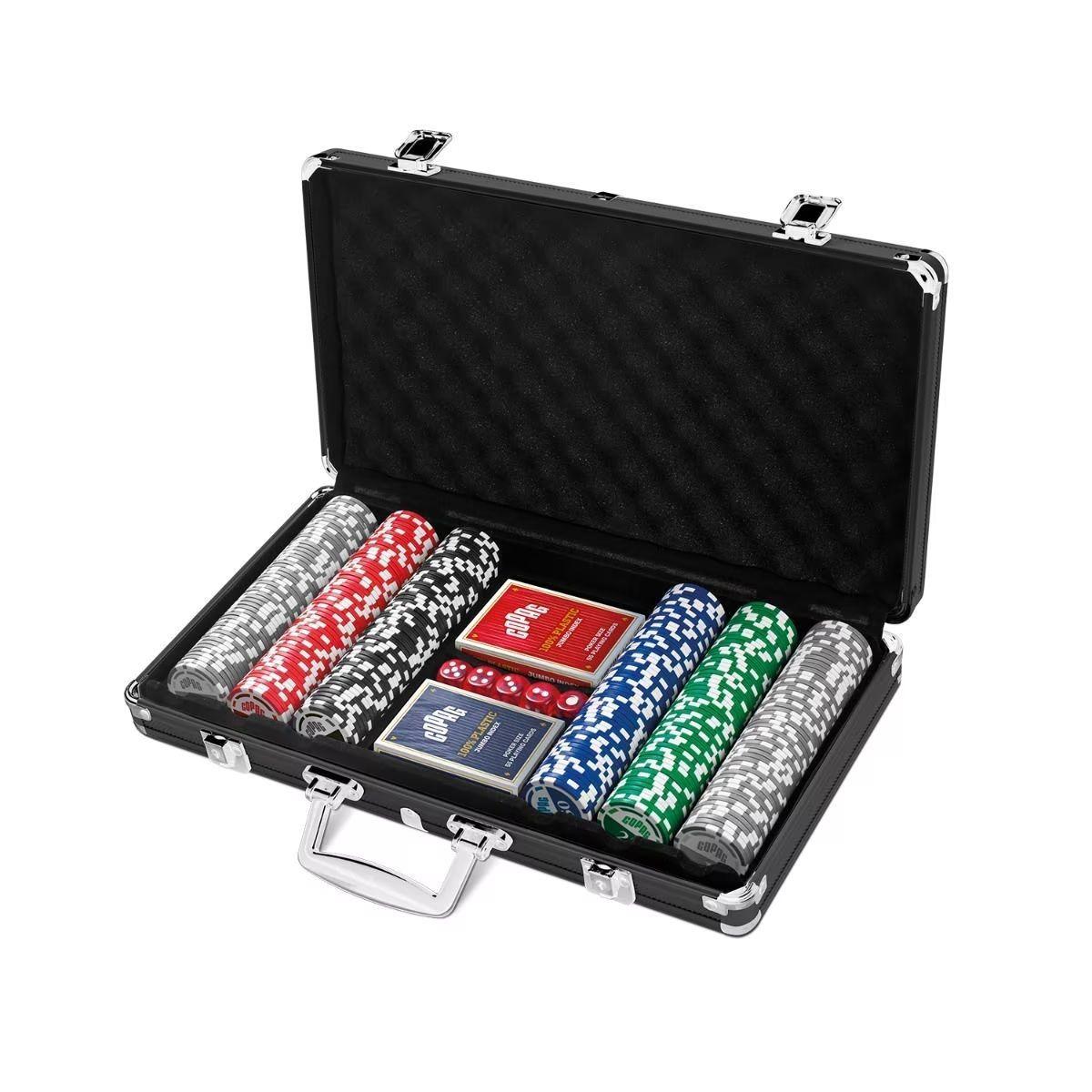 Poker Copag Set 300 żetonów Cartamundi