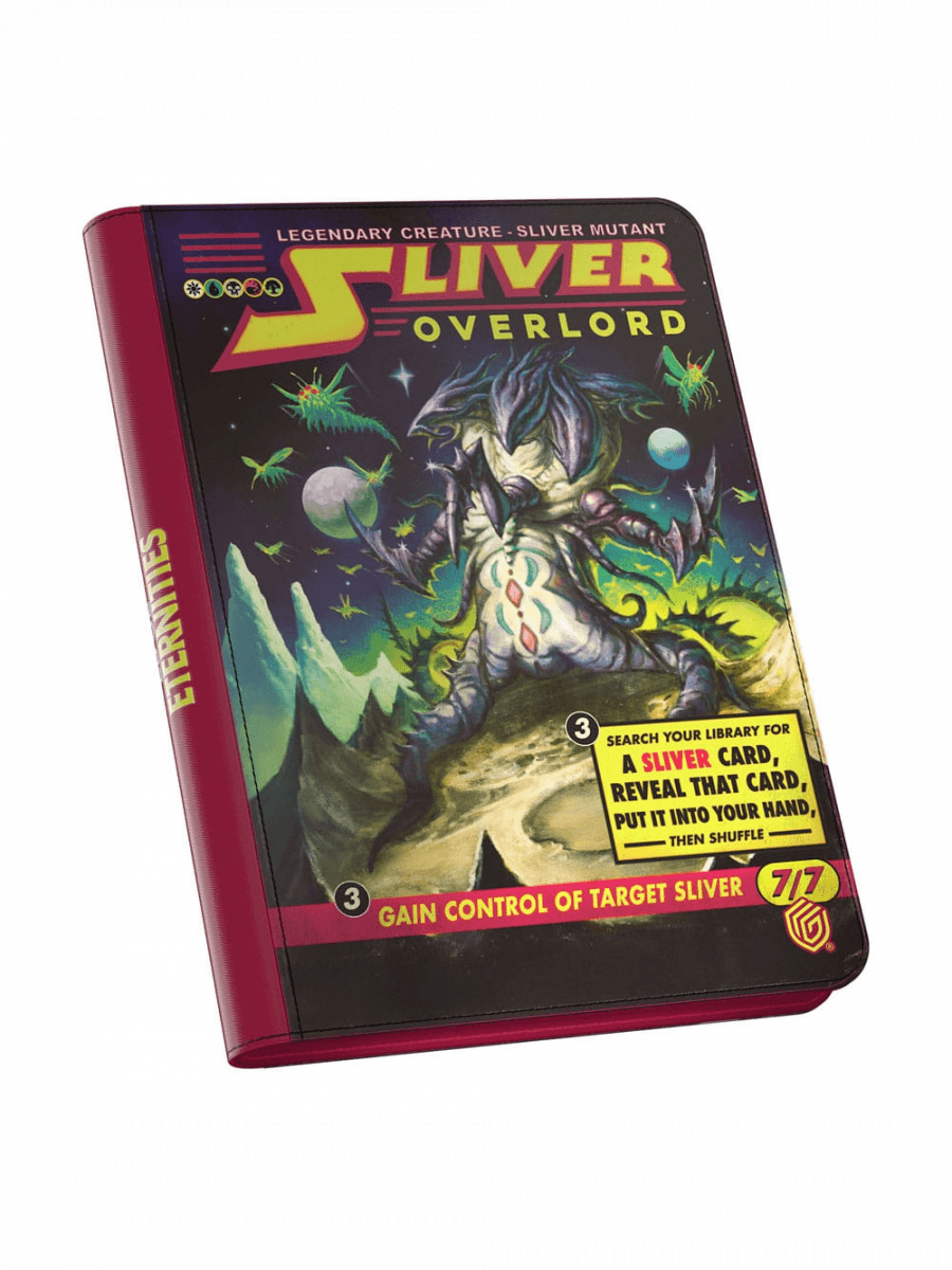 Edge of Eternities: "Sliver Overlord" Zipfolio 360 Xenoskin 9-Pocket Binder