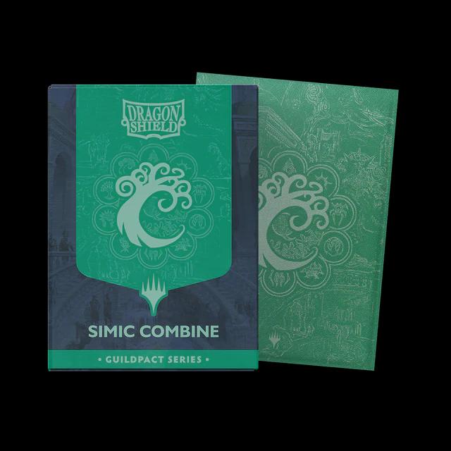 100 Dragon Shield Sleeves - Simic Combine