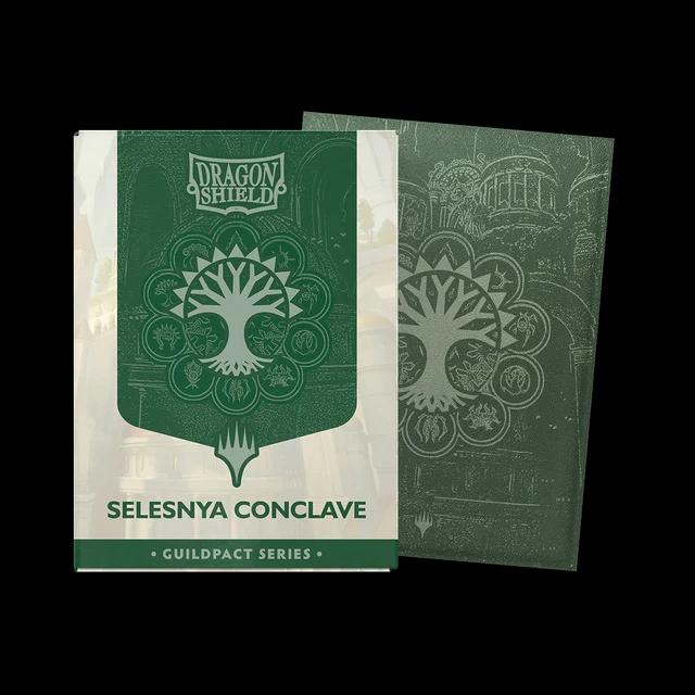 100 Dragon Shield Sleeves - Selesnya Conclave