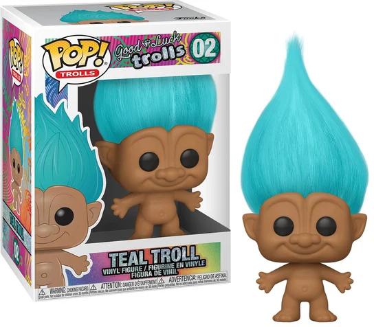 Teal Troll 02 Good Luck Trolls Funko POP! Vinyl
