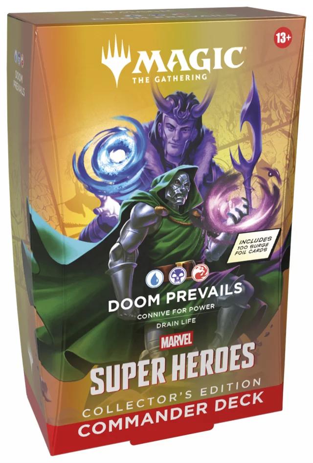 Commander: Magic: The Gathering | Marvel Super Heroes: "Doom Prevails" Commander Deck: Collector's Edition