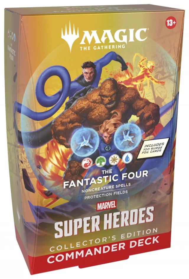Commander: Magic: The Gathering | Marvel Super Heroes: "The Fantastic Four" Commander Deck: Collector's Edition