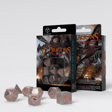Dragon Dice Set: Quartz