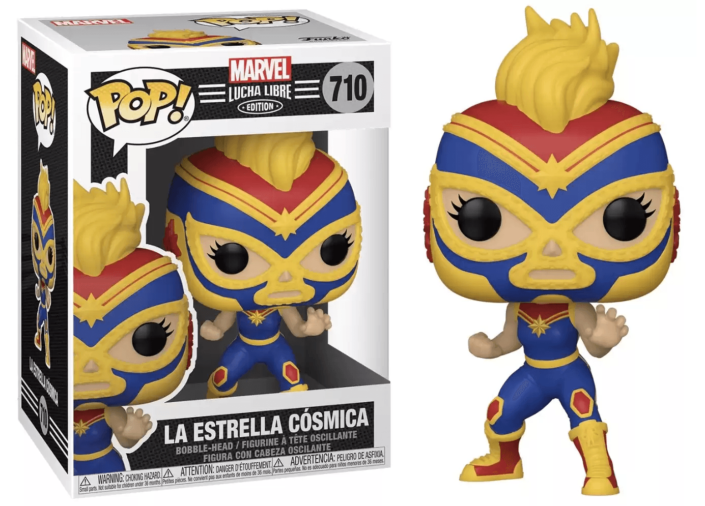 La Estrella Cosmica 710 Marvel: Lucha Libre Edition Funko POP! Vinyl