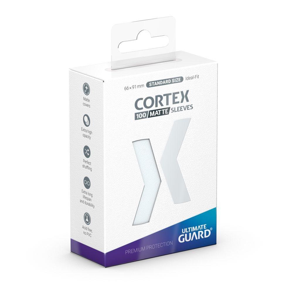 100 Ultimate Guard Cortex Matte Sleeves (Transparent)