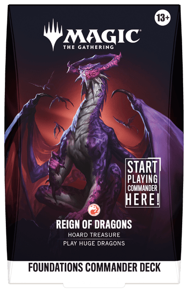 Commander: Foundations: "Reign of Dragons" Commander Deck