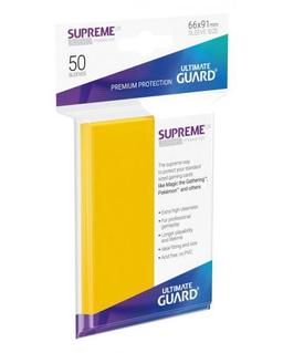 50 Ultimate Guard Supreme UX Sleeves (Yellow)