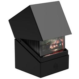 Ultimate Guard Solid Boulder Deck Case 100+(Black)