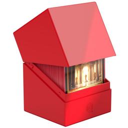 Ultimate Guard Solid Boulder Deck Case 100+(Red)