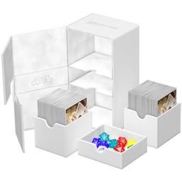 Ultimate Guard Twin Flip'n'Tray Monocolor Deck Case 200+ (White)