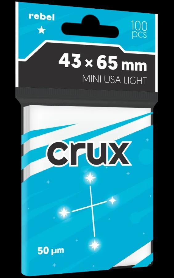 Koszulki na karty Rebel (43x65 mm) Crux Light, 100 sztuk