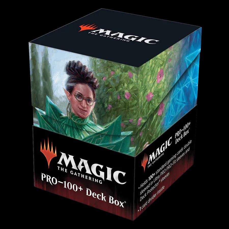 Strixhaven: School of Mages: "Kianne, Dean of Substance // Imbraham, Dean of Theory" Deck Box
