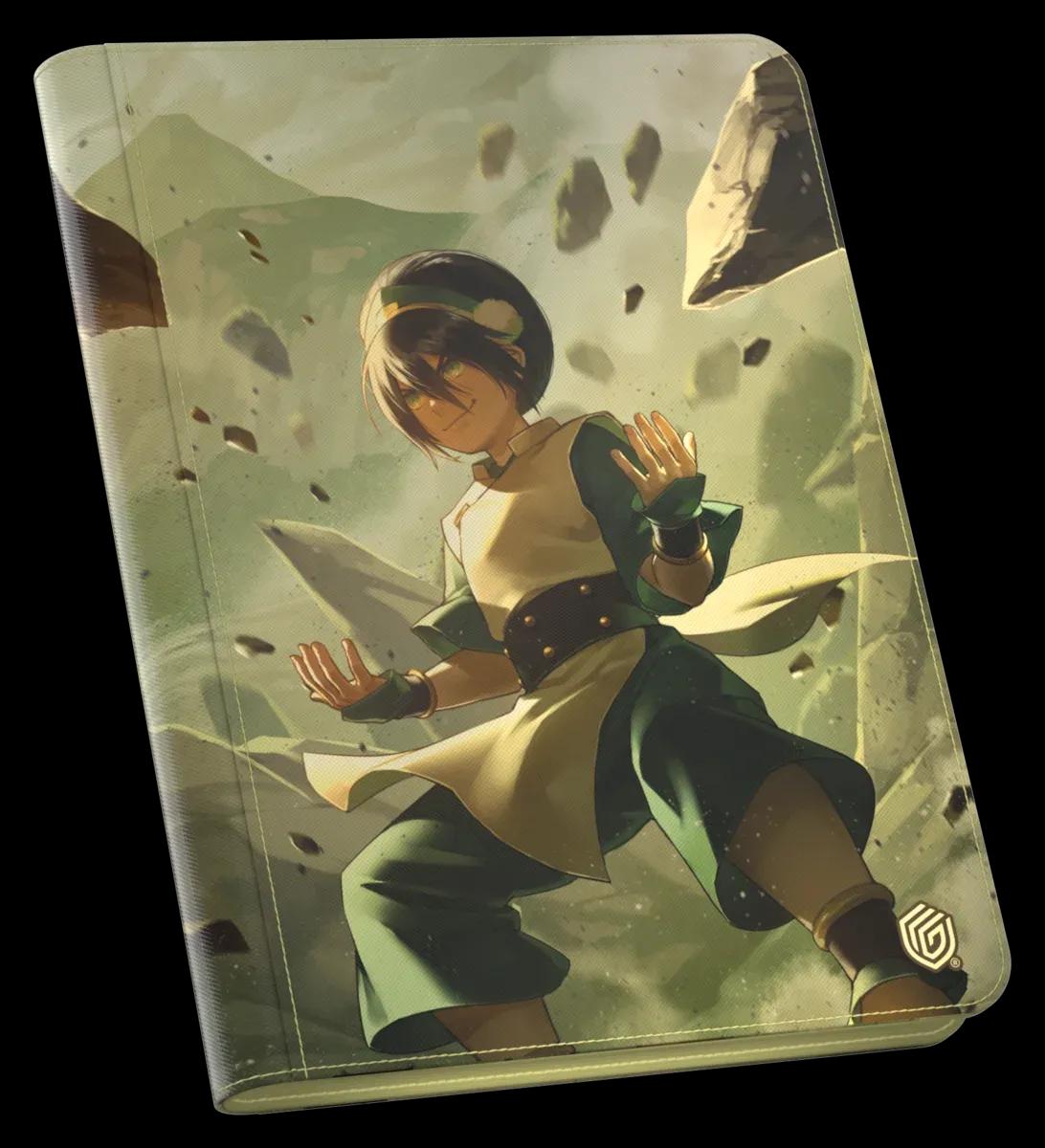 Magic: The Gathering | Avatar: The Last Airbender: "Toph" Zipfolio 360 Xenoskin 9-Pocket Binder