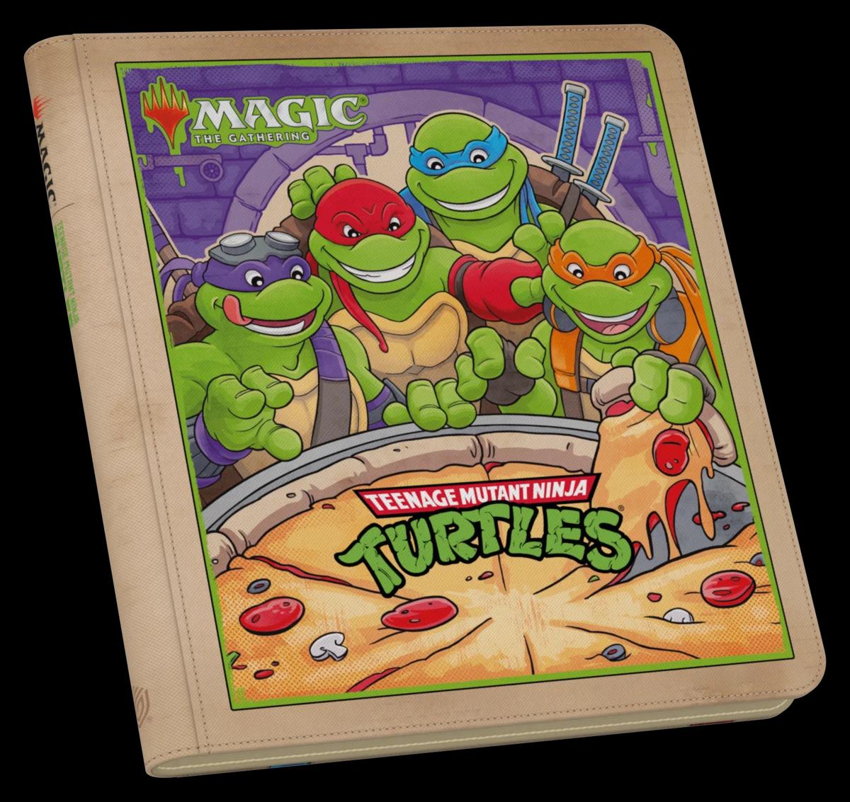 Zipfolio 480 Xenoskin Magic: The Gathering | Teenage Mutant Ninja Turtles - Pizza Box