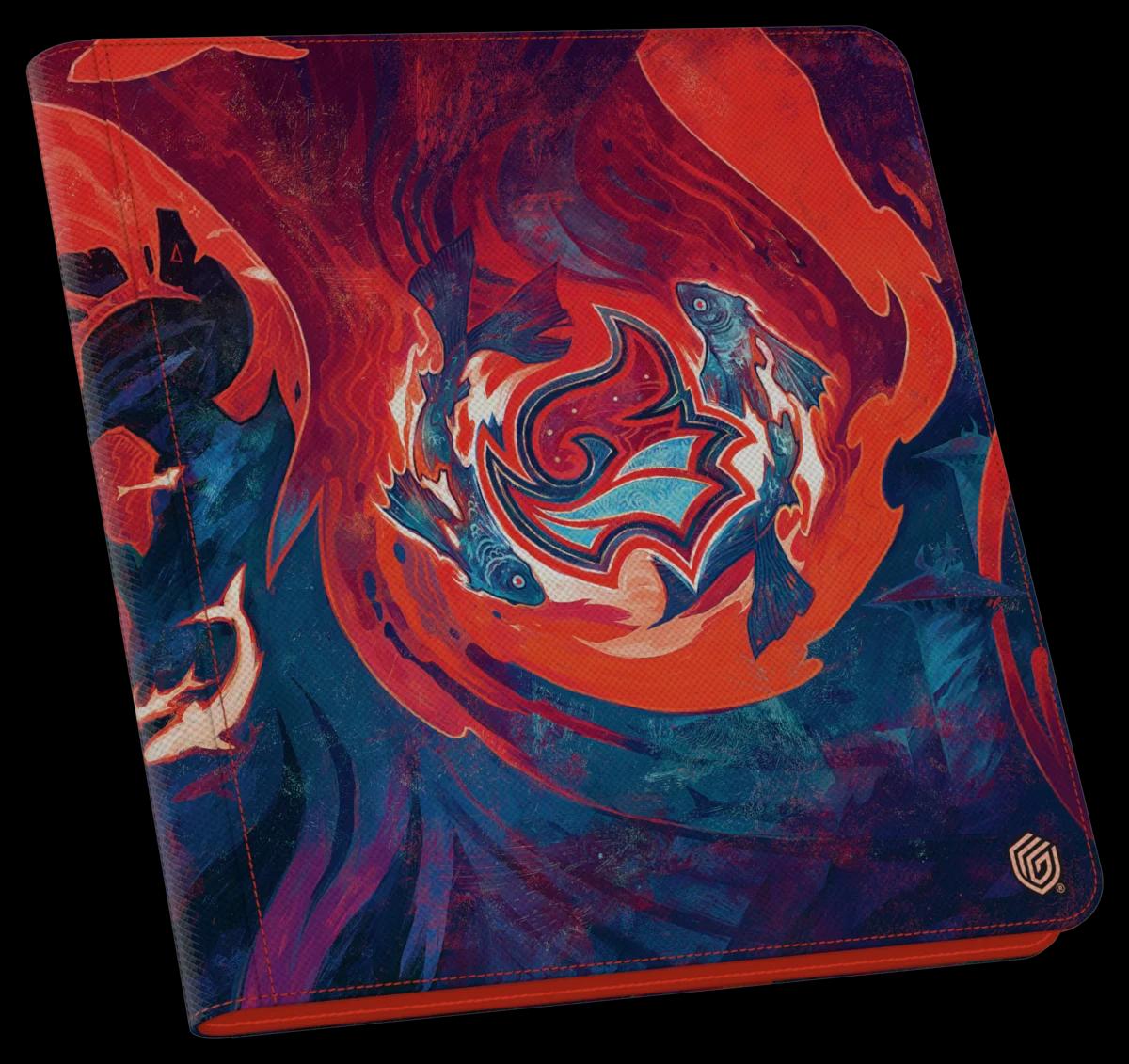Secrets of Strixhaven: "Prismari" Zipfolio Xenoskin 12-Pocket Binder