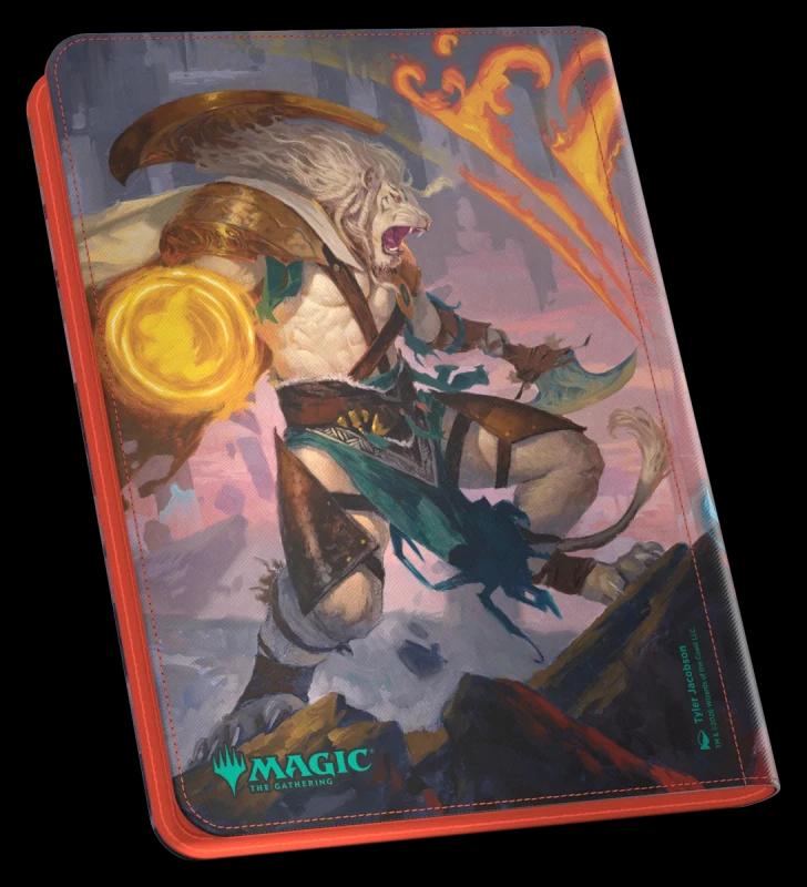 Reality Fracture: "Ajani Resolute // Ajani Unrelenting" Zipfolio 360 Xenoskin Binder