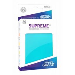 80 Ultimate Guard Supreme UX Sleeves (Aquamarine)