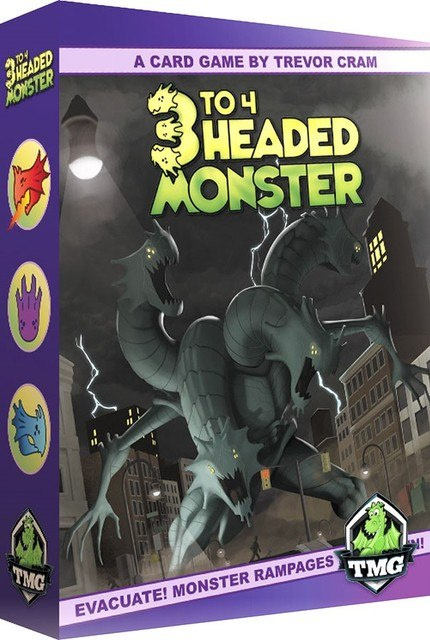 3 to 4 headed monster