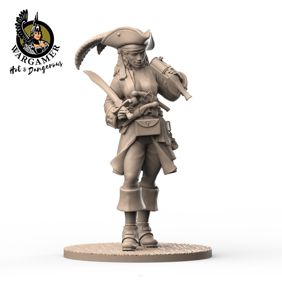 Jackie, the Pirate (28mm)