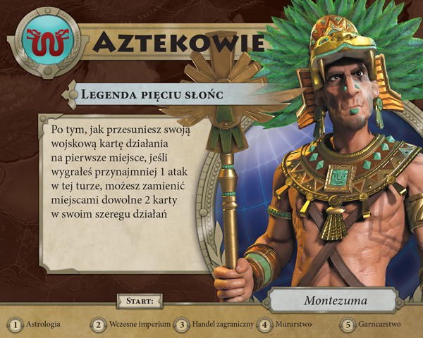 Montezuma - Legenda Pięciu Słońc